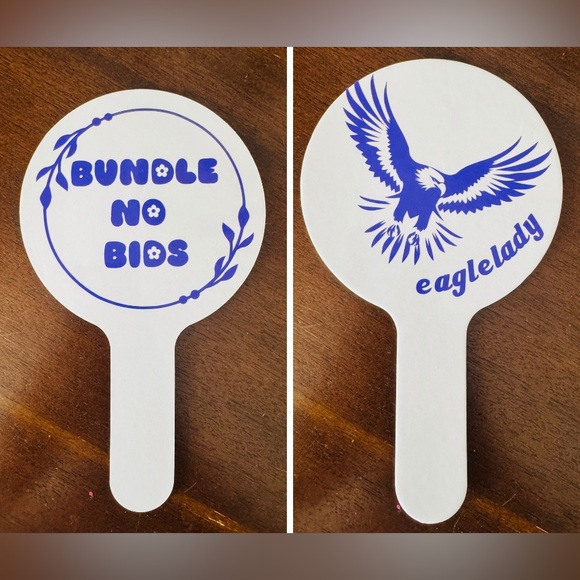 Handcrafted Handheld Signs - Picture 4 of 7